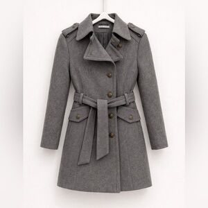 Espirit women grey wool coat S/M (US 4–6)